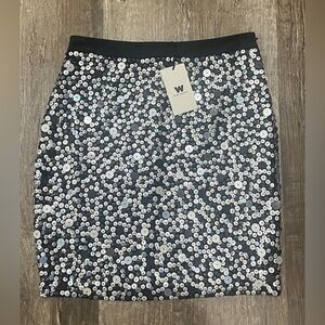 NWT W by Worth Sequined Skirt